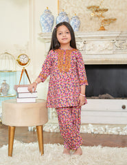 Radiant Mosaic Cotton Lawn Suit