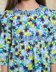 Blossom Breeze Cotton Lawn Suit