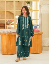 Emerald Heritage Cotton Lawn 2-Piece Set
