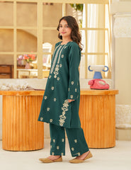 Emerald Heritage Cotton Lawn 2-Piece Set