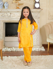 Sunshine Glow Cotton Lawn Suit