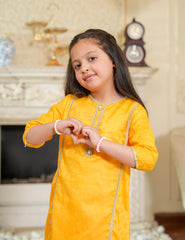 Sunshine Glow Cotton Lawn Suit