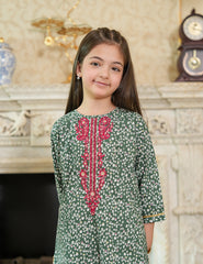 Emerald Charm Cotton Lawn Suit