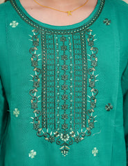 Emerald Grace Cotton Lawn Suit