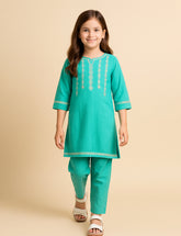 Aqua Breeze 2-Piece Kurta Set