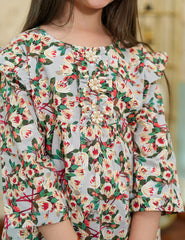 Garden Bloom Cotton Lawn Suit