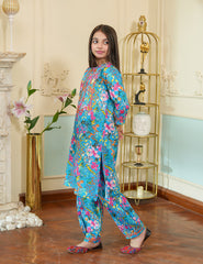 Tropical Bloom Lawn Suit