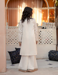 Ivory Noor Khadar 2 Pcs Set