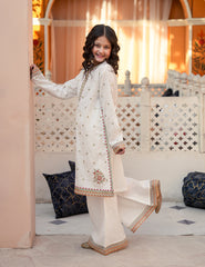 Ivory Noor Khadar 2 Pcs Set