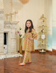 Sunshine Garden Cotton Lawn Suit