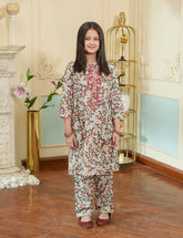 Vintage Garden Cotton Lawn Suit