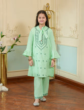 Mint Whisper Cotton Lawn Suit