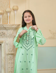 Mint Whisper Cotton Lawn Suit