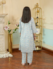 Lavender Mist Cotton Lawn Suit
