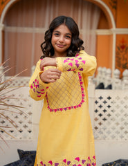 Soft Sunshine Khadar 2 Pcs Set