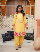 Soft Sunshine Khadar 2 Pcs Set