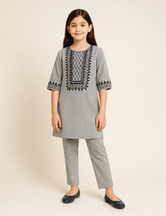 Silver Mist 2-Piece Kurta Set