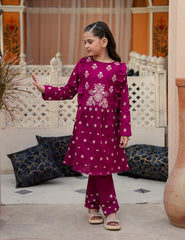 Berry Blossom Charm Khadar 2 Pcs Set