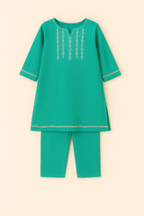 Aqua Breeze 2-Piece Kurta Set
