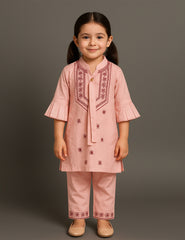 Blush Bloom 2-Piece Kurta Set