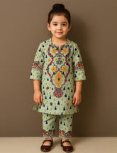 Sage Blossom 2-Piece Kurta Set
