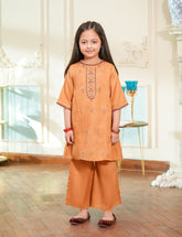 Amber Glow Embroidered Lawn Suit
