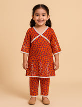 Sunset Bloom 2-Piece Kurta Set