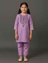 Lilac Grace 2-Piece Kurta Set