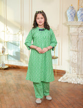 Emerald Bloom Printed Lawn Suit