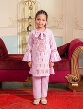 Blush Petal Embroidered Lawn Suit