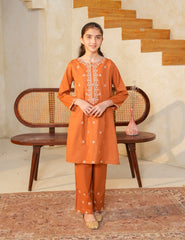Amber Embroidered Cotton Lawn 2-Piece Set