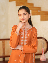 Amber Embroidered Cotton Lawn 2-Piece Set
