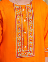 Sunset Glow Cotton Lawn Suit
