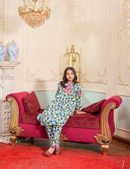 Floral Fiesta Cotton Lawn Suit