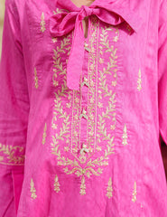Rosy Charm Cotton Lawn Suit