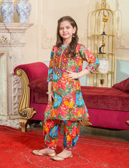 Bloom Fiesta Printed Lawn Suit