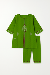 Emerald Elegance 2-Piece Kurta Set