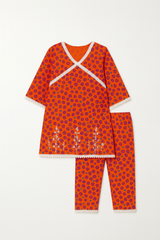 Sunset Bloom 2-Piece Kurta Set