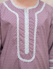 Lavender Grace Cotton Lawn Suit