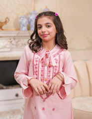 Blush Bloom Cotton Lawn Suit