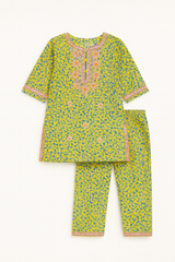 Meadow Mist 2-Piece Kurta Set