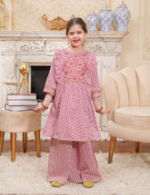 Coral Charm Cotton Lawn Suit
