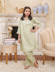 Pastel Garden Cotton Lawn Suit