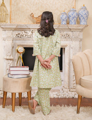 Pastel Garden Cotton Lawn Suit