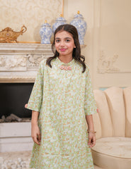 Pastel Garden Cotton Lawn Suit