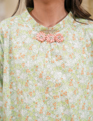 Pastel Garden Cotton Lawn Suit