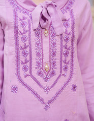 Lavender Grace Cotton Lawn Coord set
