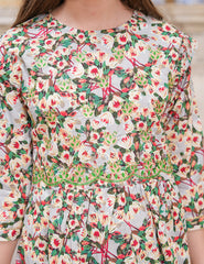 Ivory Garden Cotton Lawn Co-Ord Set