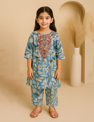 Indigo Garden Grace 2-Piece Kurta Set
