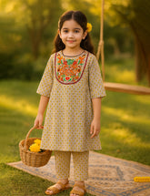 Dusky Petal Reverie 2-Piece Kurta Set